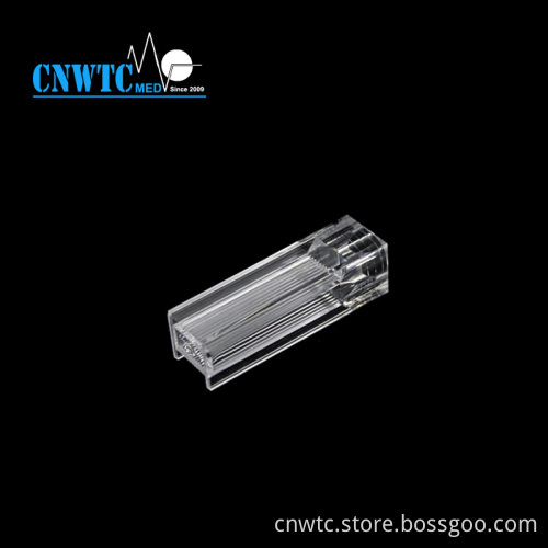 Polystyrene Square Cuvette with 4 Clear Sides for Spectrophotometer